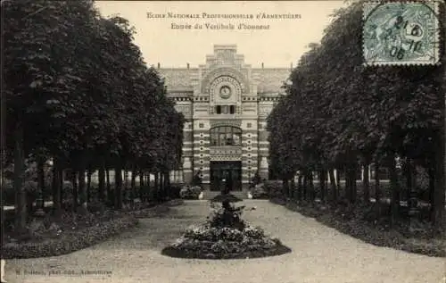 Ak Armentières Nord, Ecole Nationale Professionnelle, Entree du Vestibule d'honneur