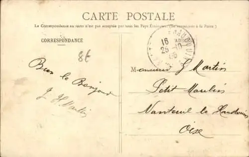 Ak Armentières Nord, Ecole Nationale Professionnelle, Entree du Vestibule d'honneur