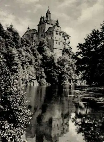 Ak Kriebstein in Sachsen, Burg Kriebstein