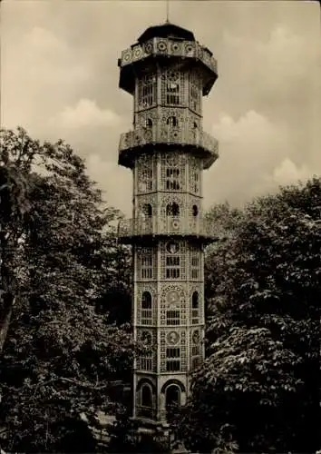 Ak Löbau in Sachsen, Löbauer Berg, Turm