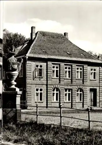 Ak Ludwigslust in Mecklenburg, Jagdschloss, Teilansicht