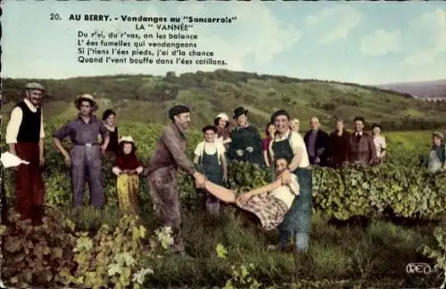 Ak Berry Cher, Vendanges au Sancerrois, La Vannee