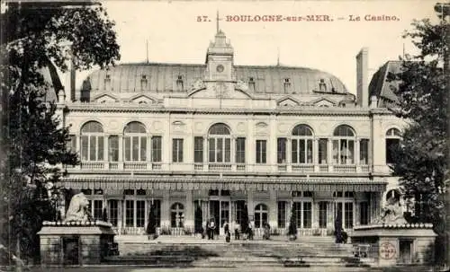 Ak Boulogne sur Mer Pas de Calais, Casino