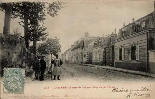 Ak Jouarre Seine et Marne, Rue du petit Huet