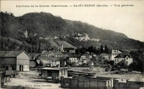 Ak Saint Béron Savoie, Gesamtansicht