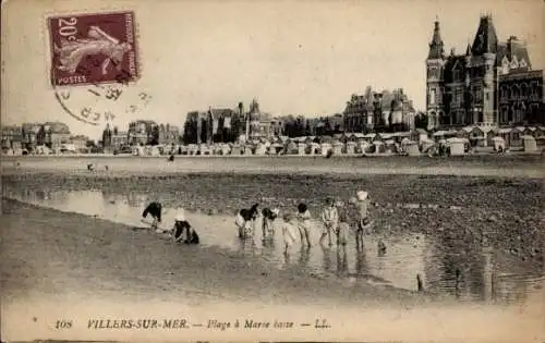 Ak Luc sur Mer Calvados, Plage a Maree basse