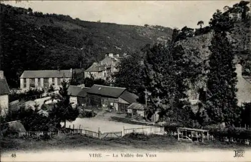 Ak Vire Calvados, La Vallee des Vaux