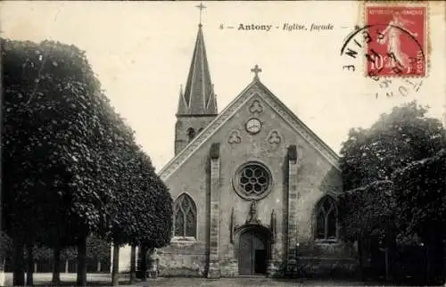 Ak Antony Hauts-de-Seine, Kirche