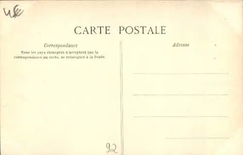 Ak Asnières sur Seine Hauts-de-Seine, Pont de Clichy