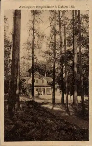 Ak Dahlen in Sachsen, Hospitalhütte