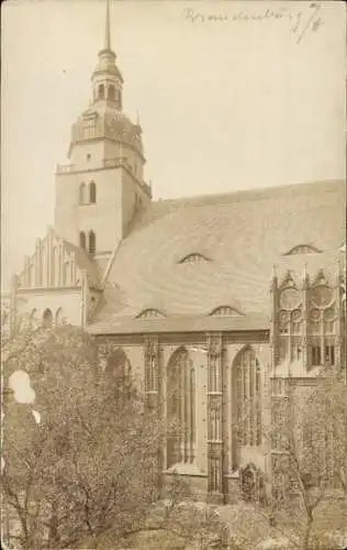 Foto Ak Brandenburg an der Havel, Kirche