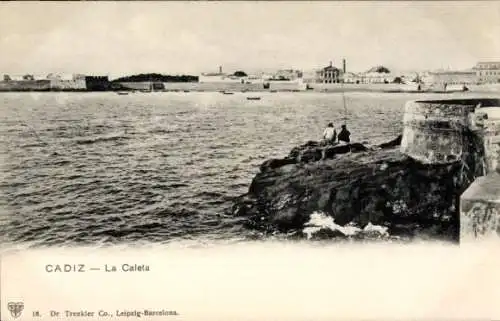 Ak Cádiz Andalucía, La Caleta