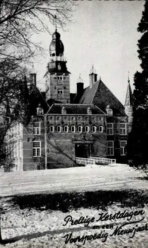 Ak Wijchen Gelderland, Schlossrathaus