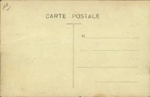 Ak Französisches Kriegsschiff General Gallieni