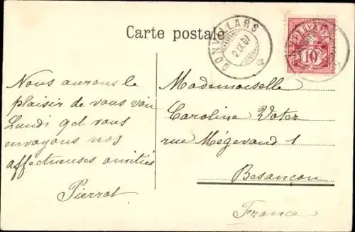 Ak Bonvillars Kanton Waadt, College