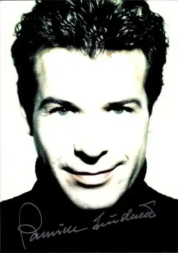 Ak Sänger Patrick Lindner, Portrait, Autogramm