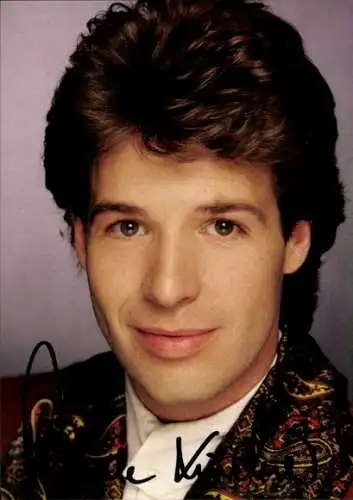 Ak Schauspieler Patrick Lindner, Portrait, Autogramm, Sänger