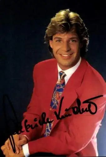 Ak Schauspieler Patrick Lindner, Portrait, Autogramm, Sänger