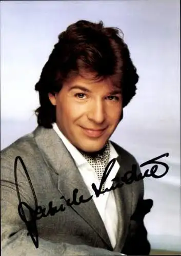 Ak Schauspieler und Sänger Patrick Lindner, Portrait, Autogramm