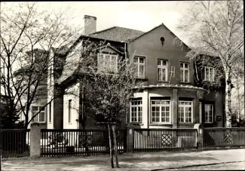 Ak Bad Schmiedeberg in der Dübener Heide, Haus Glückauf