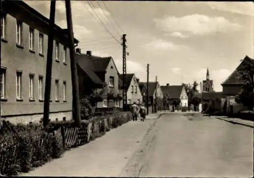 Ak Hohenprießnitz Zschepplin in Sachsen, Noitzscher Straße