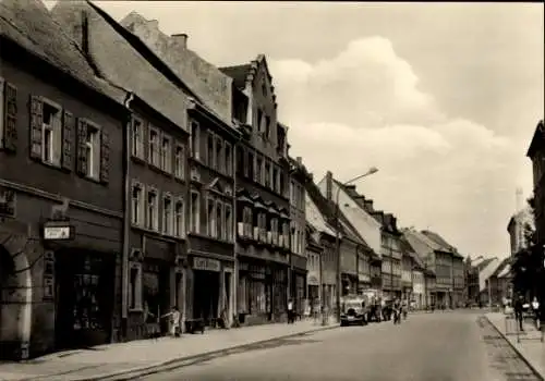 Ak Eilenburg an der Mulde, Torgauer Straße, Geschäfte