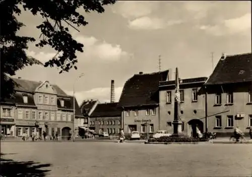 Ak Delitzsch in Sachsen, Rossplatz, Kreuz-Drogerie, Geschäfte