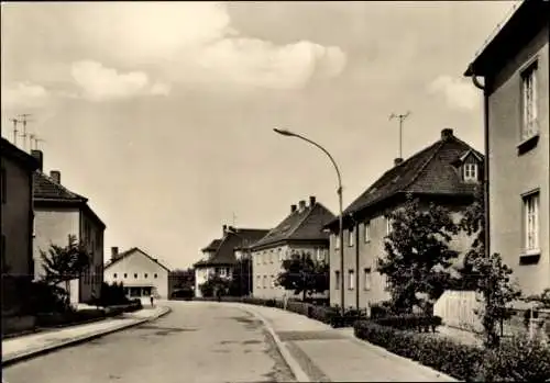 Ak Mügeln in Sachsen, Neue Straße, Karl Plato Lichtspiele