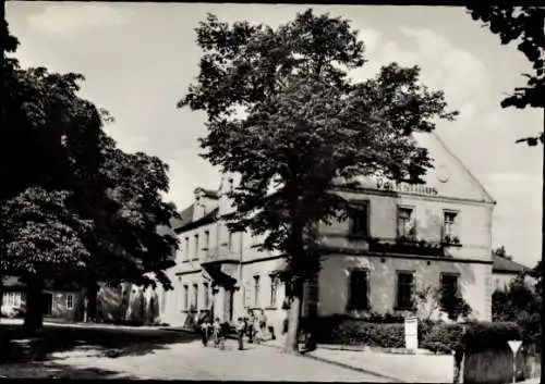 Ak Lommatzsch in Sachsen, Volkshaus