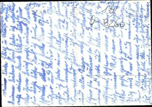 Ak Lommatzsch in Sachsen, Volkshaus