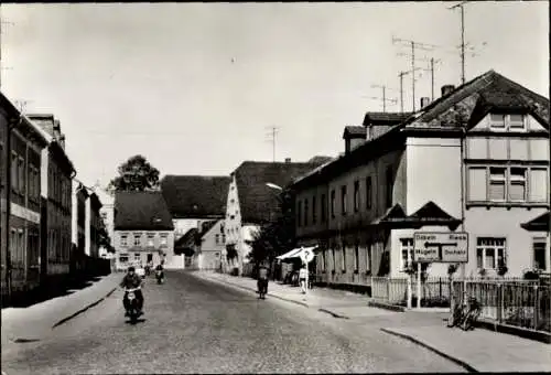 Ak Ostrau in Sachsen, Karl Marx Straße