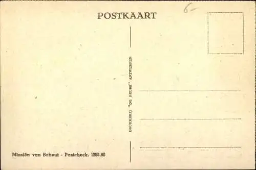 Ak China, Missien van Scheut, Strookappers