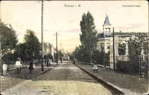 Ak Gronau in Westfalen, Enschederstraße