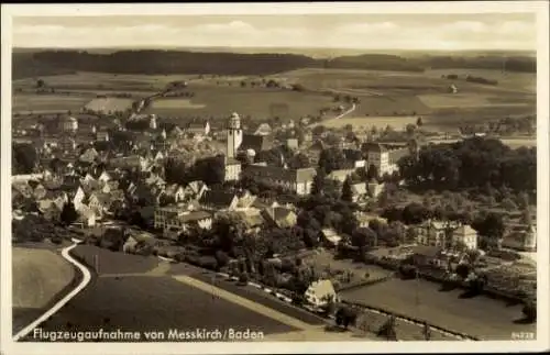 Ak Messkirch in der Schwäbischen Alb, Fliegeraufnahme