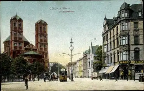 Ak Köln am Rhein, Christophstraße