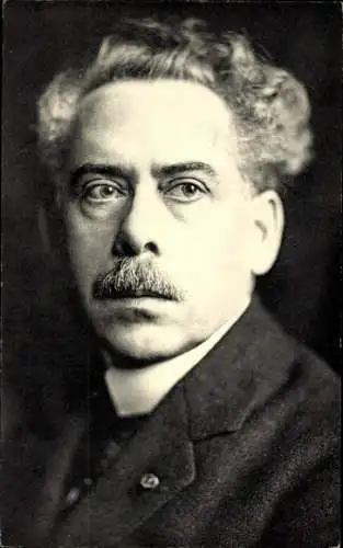 Ak Flämischer Schriftsteller Maurits Sabbe, Portrait