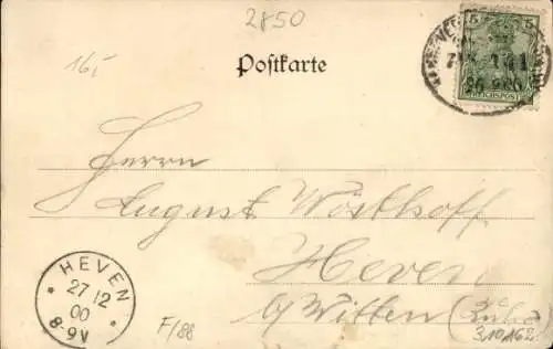 Ak Geestemünde Bremerhaven, Bahnhof