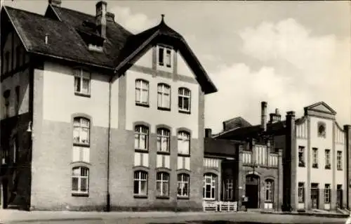 Ak Burg bei Magdeburg, Bahnhof