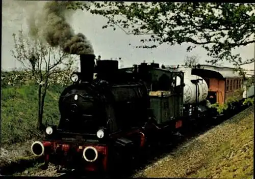 Ak Historischer Personenzug der Braunschweigischen Landes-Museumseisenbahn