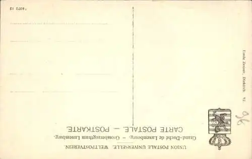 Ak Berdorf Luxemburg, Perekop, Kutsche