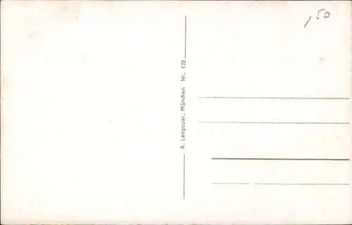 Ak München, Rathaus mit Frauenkirche, Straßenbahnen