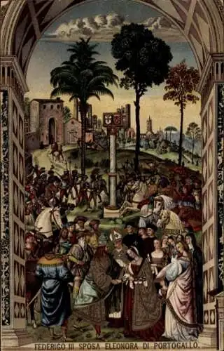 Ak Frederigo III sposa Eleonora di Portogallo