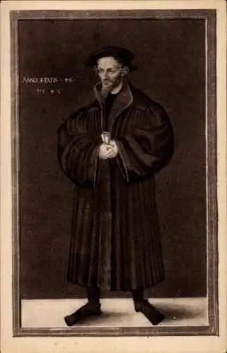 Ak Philipp Melanchthon, Theologe, Wittenberger Reformation