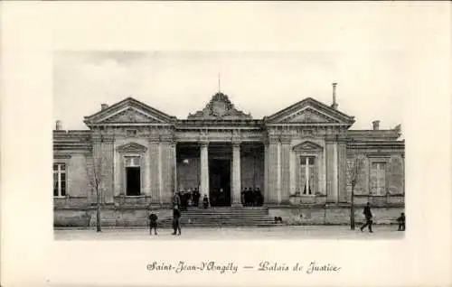 Ak Saint Jean d'Angély Charente Maritime, Palais de Justice