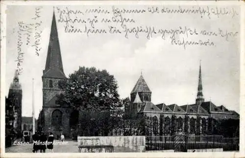 Ak Essen im Ruhrgebiet, Münsterkirche