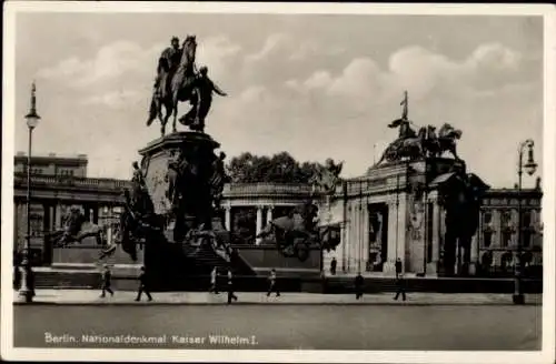 Ak Berlin Mitte, Nationaldenkmal Kaiser Wilhelm I.