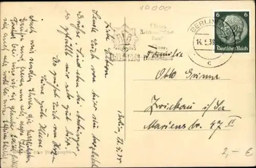 Ak Berlin Mitte, Nationaldenkmal Kaiser Wilhelm I.