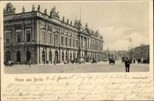 Ak Berlin Mitte, Ruhmeshalle, Unter den Linden