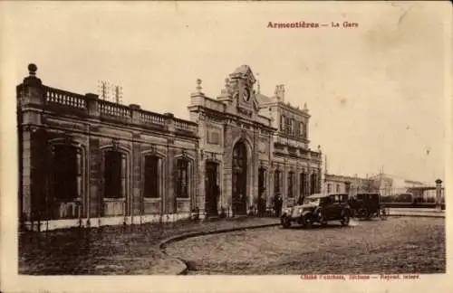 Ak Armentières Nord, Bahnhof