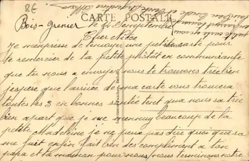 Ak Armentières Nord, Bahnhof